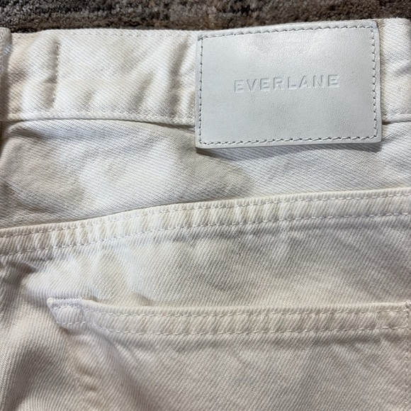 Everlane Stylish White Denim Jeans - the 90s cheeky - size 26 - ankle - Picture 7 of 8